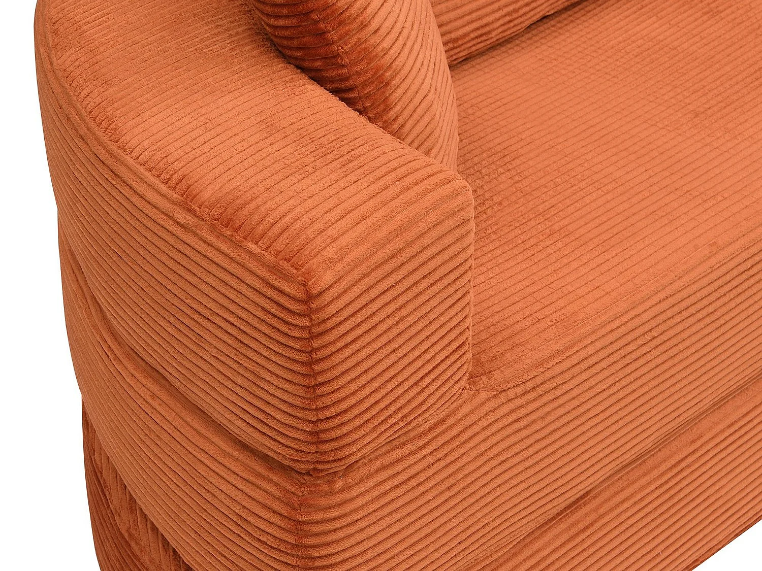 Canapé Convertible 2 Places Semi-Circulaire - Lit Ovale 173x176 cm - 250 kg - Sans Montage - Idéal Studio & Appartement