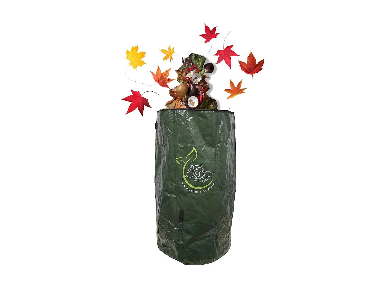 Sac de Compost pour Jardin 127L Coloris Vert - HARPER
