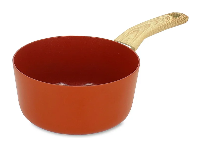 Menastyl - Casserole Colorama 16cm En Aluminium Recycle Brique Induction
