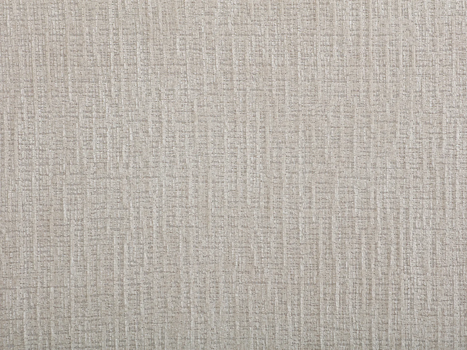 Canapé 3 places en tissu chenille beige VIKEMA