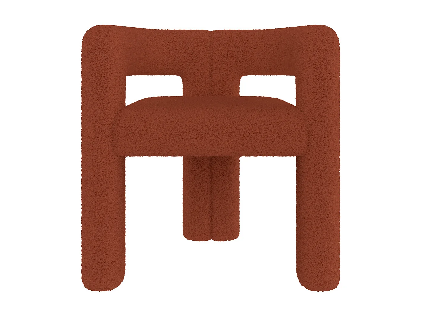 Ergonomische fauteuil van teddyfleece – comfortabel, stijlvol en veelzijdig.