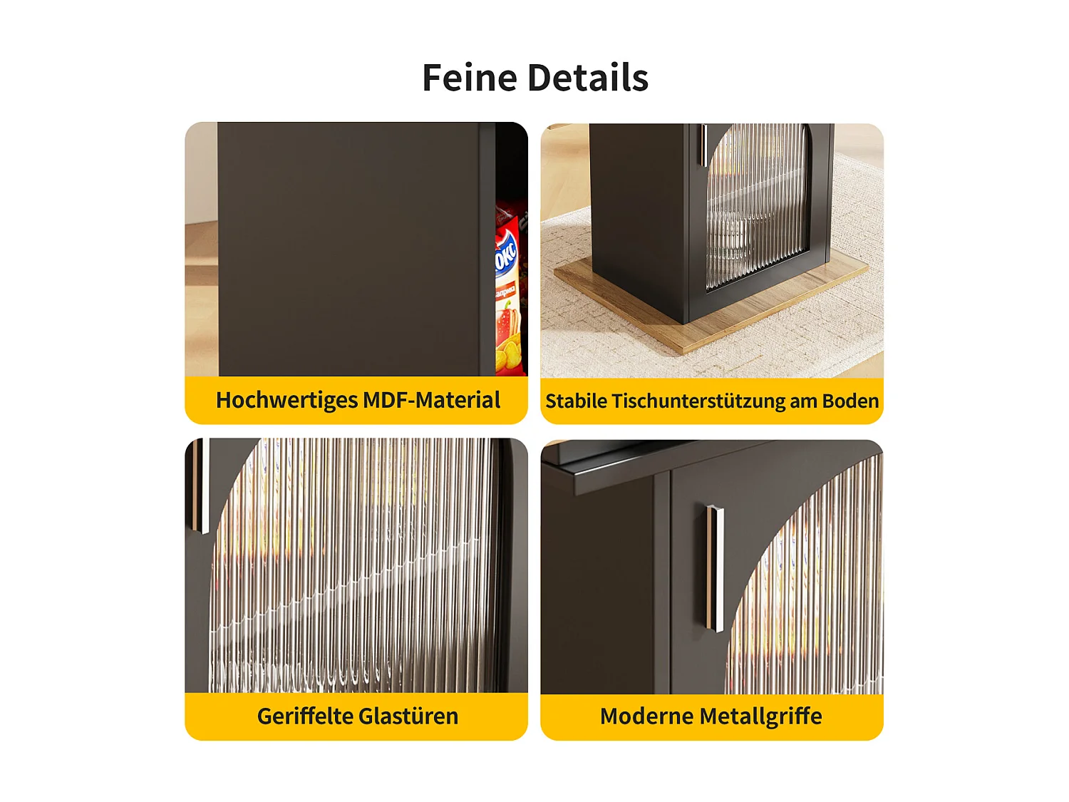 Eettafel telescopische tafel (140x80cm), uitschuifbaar met opbergruimte, ruimtebesparend.