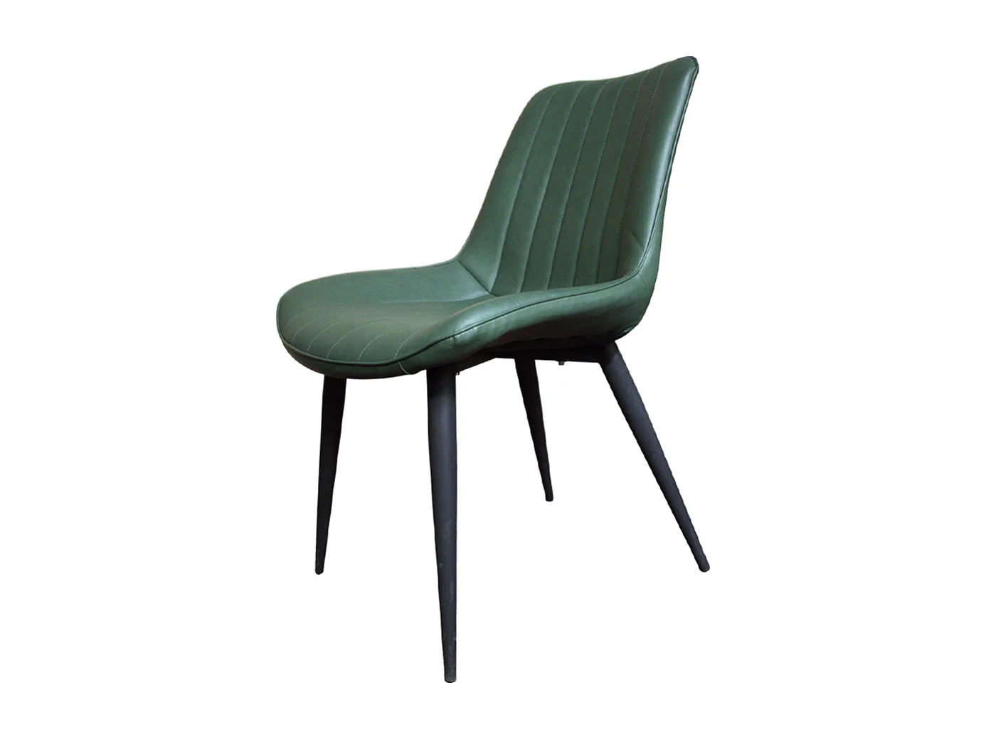 Sedia da interno ecopelle verde