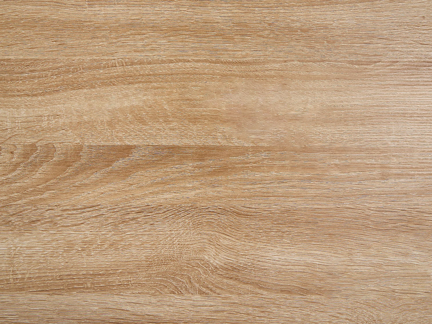 Table à manger extensible 6 à 12 personnes en MDF et métal - Naturel et noir - CATONAV