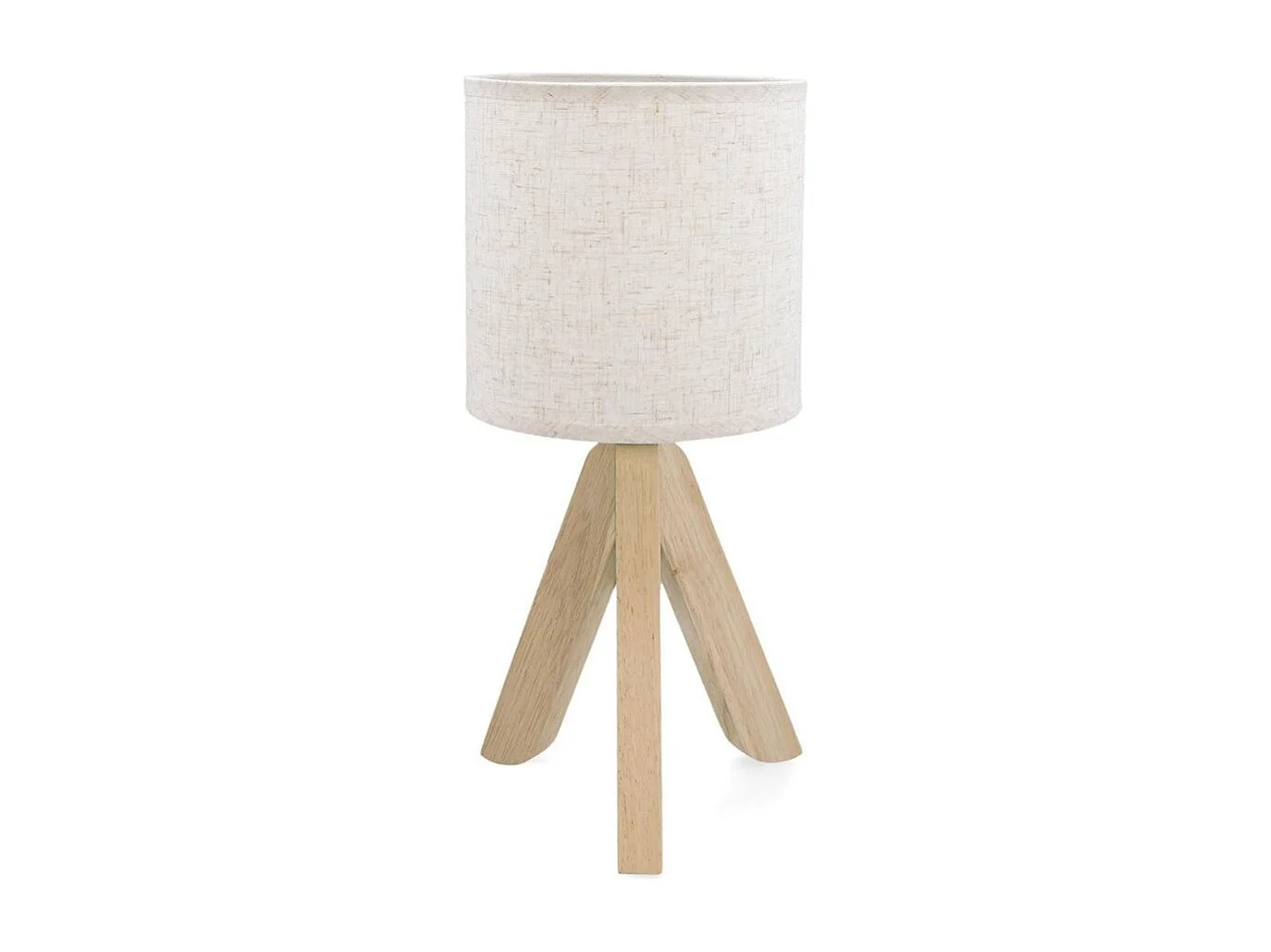 Lámpara de mesa Nora Vinthera natural/blanco 35x16 cm