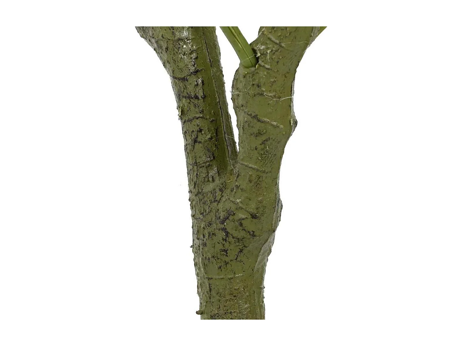 Planta artificial Olivo 450 ramas macetero + aceitunas verde oscuro 120 cm