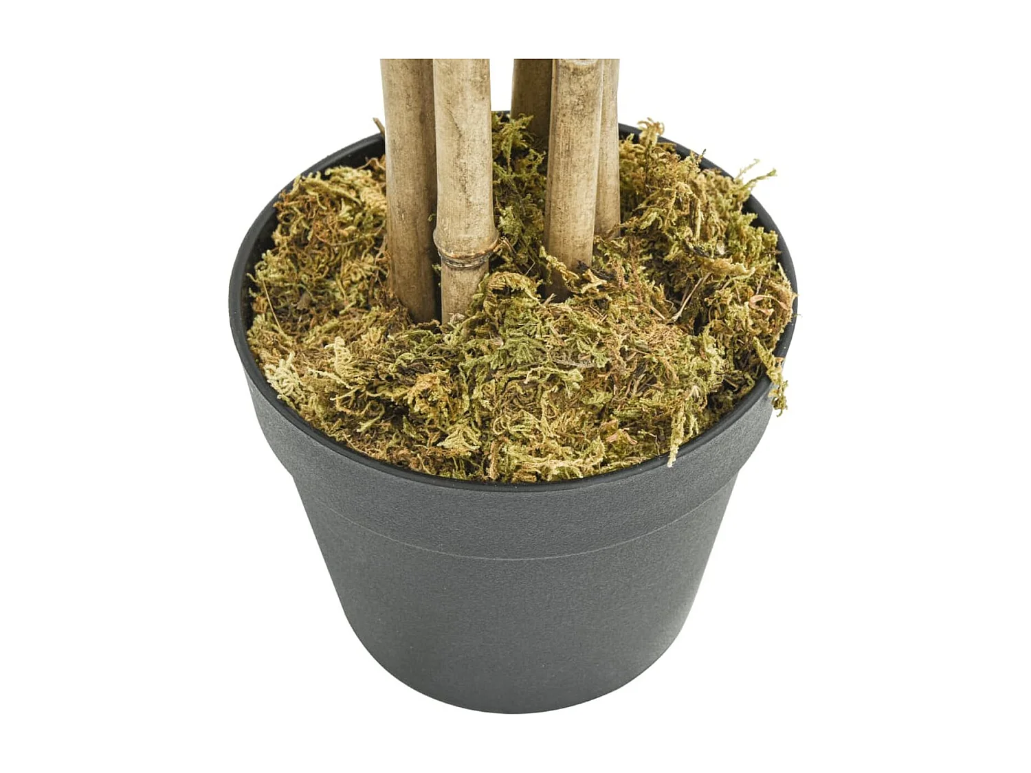 Planta artificial Bambú con macetero verde 180 cm