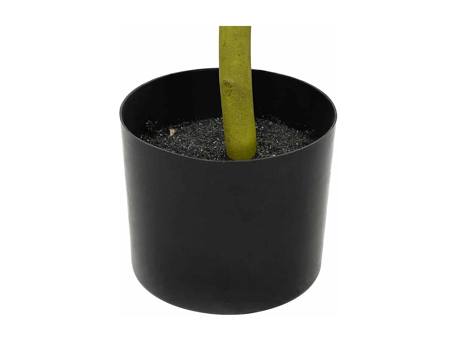 Planta artificial Olivo 450 ramas macetero + aceitunas verde claro 120 cm