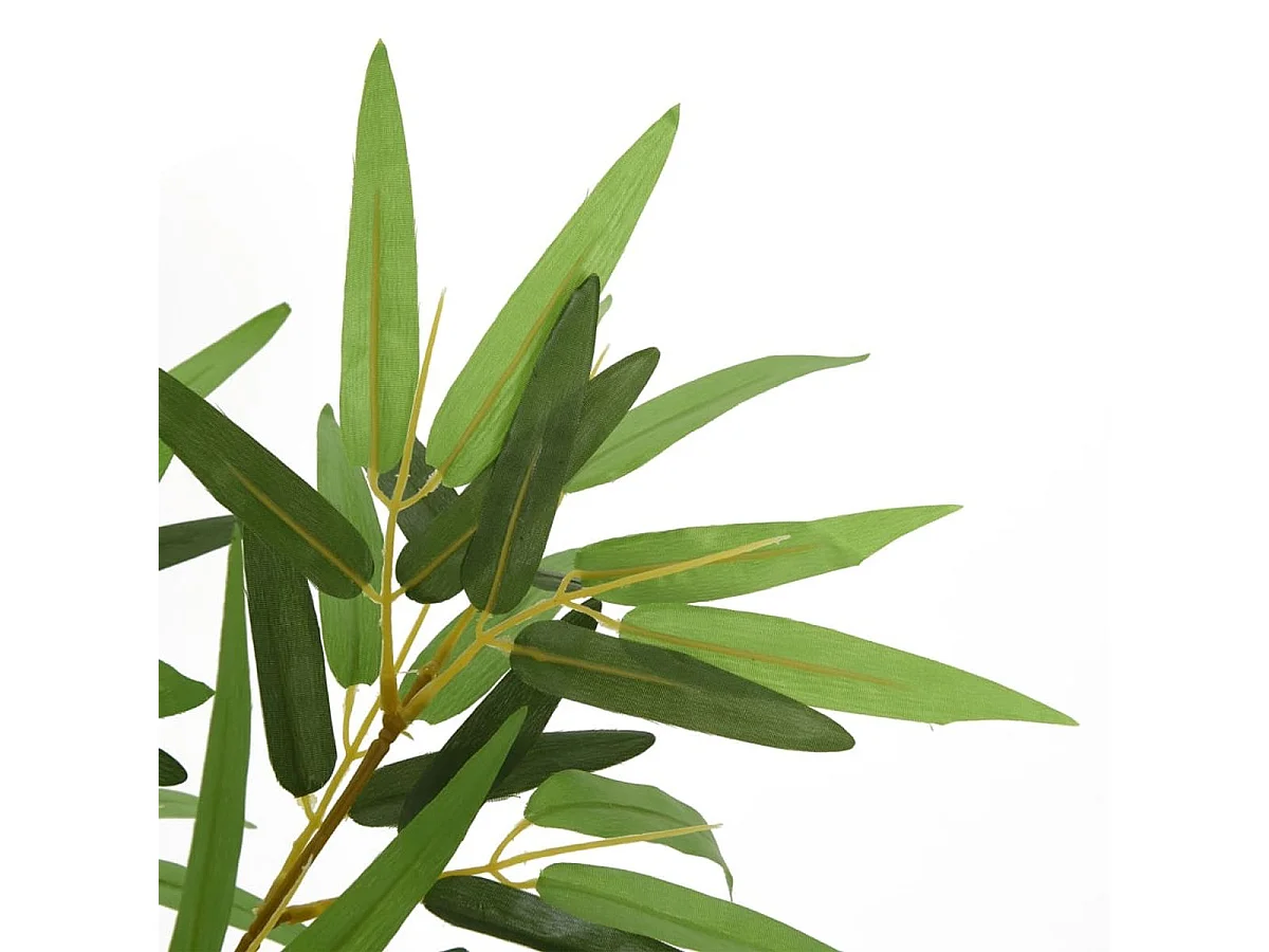 Planta artificial Bambú con macetero verde 150 cm