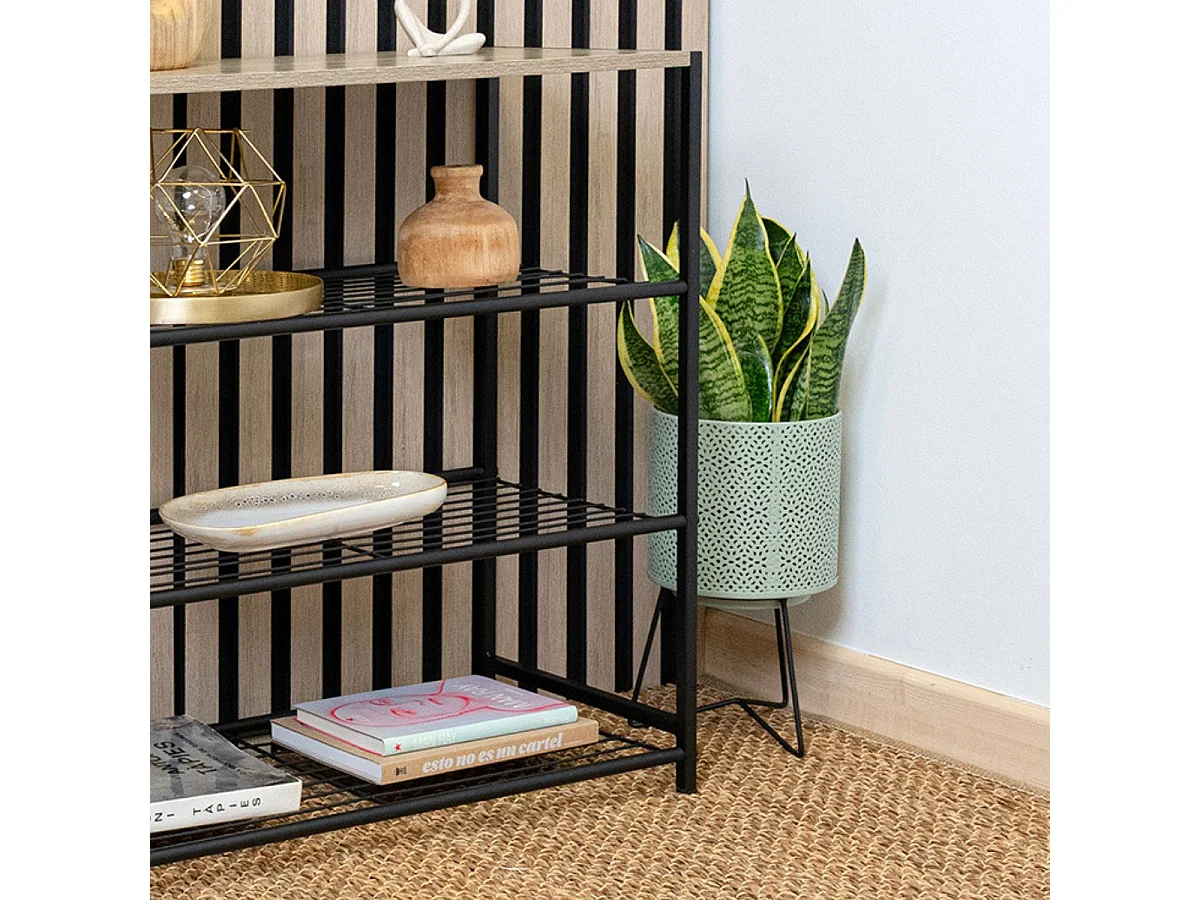 Macetero MOA Vinthera acero verde claro Ø17x29,5 cm