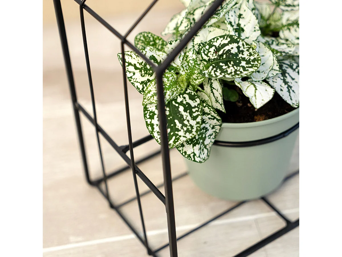 Macetero MOA Vinthera acero verde claro 27x20x13 cm