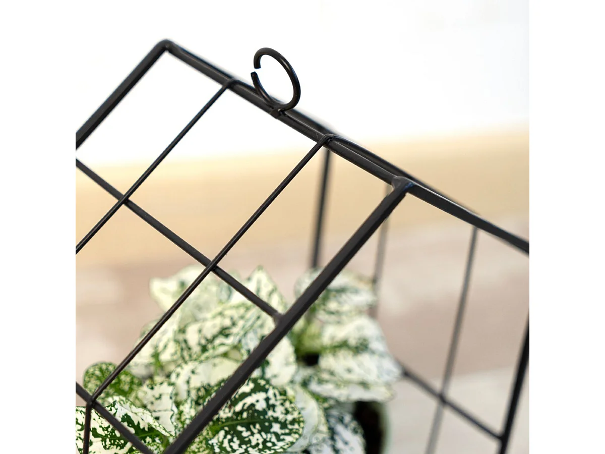 Macetero MOA Vinthera acero verde claro 27x20x13 cm