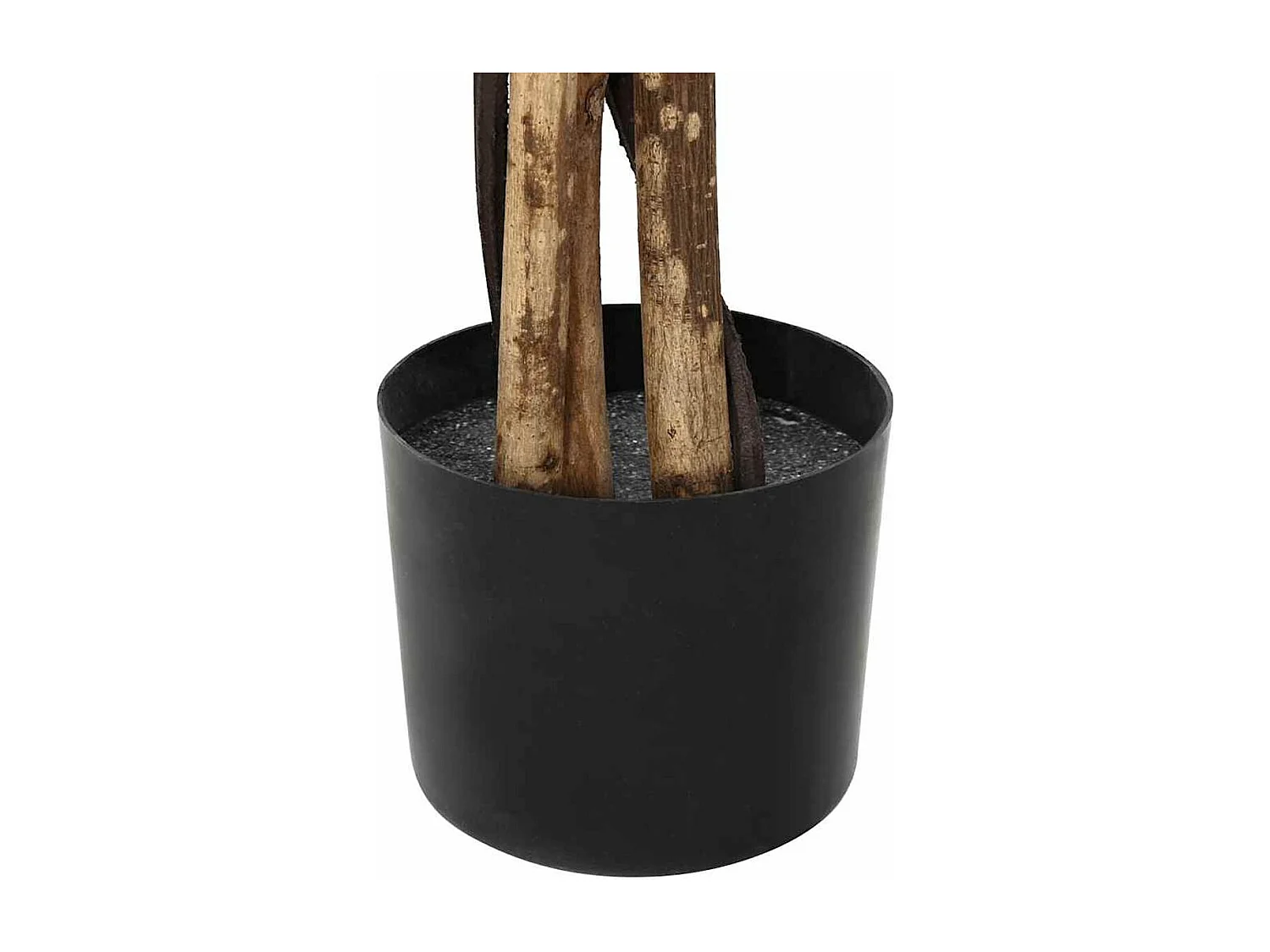 Planta artificial Ficus 788 hojas verde 120 cm