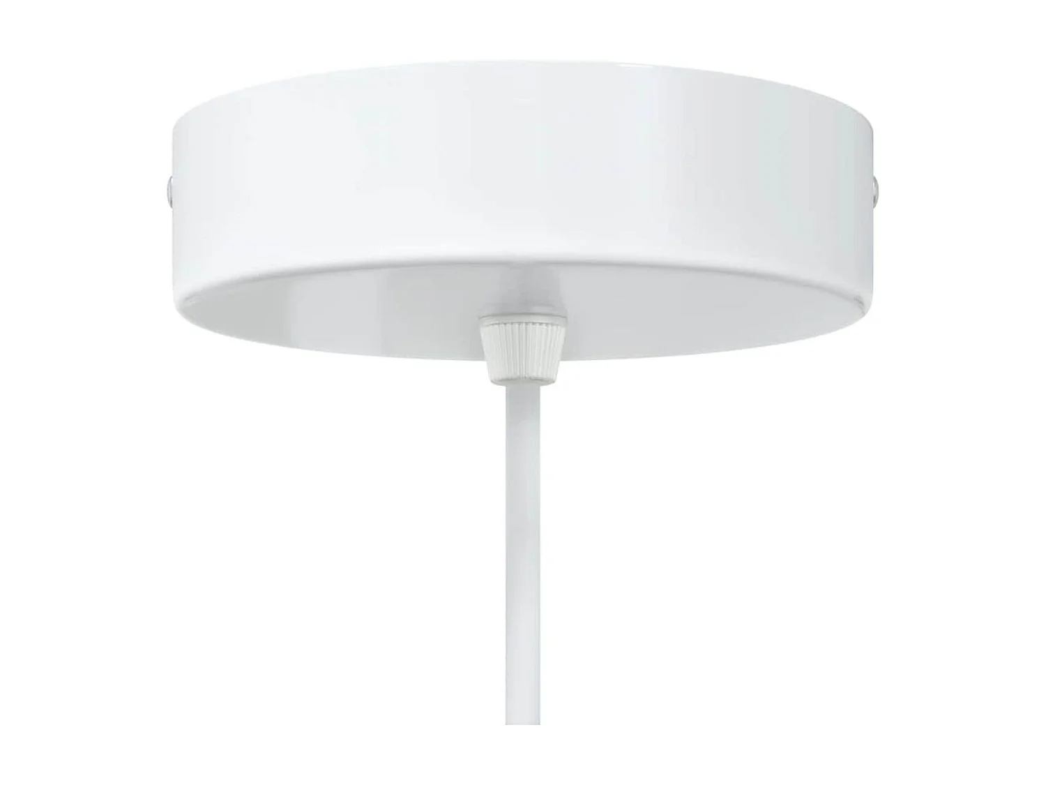 Pack de 2 lámparas de techo Rose altura regulable blanco Ø30x120 cm