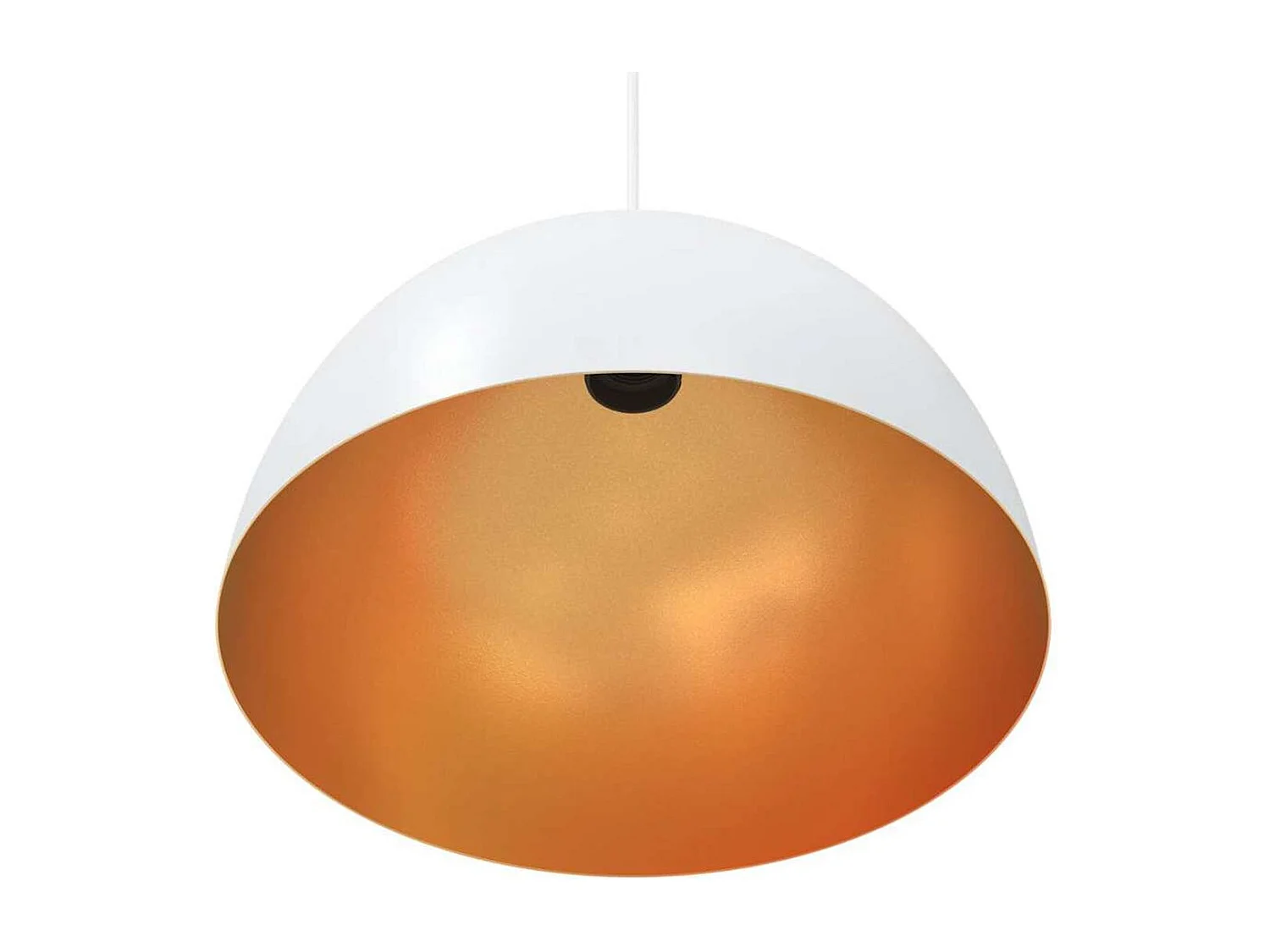 Pack de 2 lámparas de techo Rose altura regulable blanco Ø30x120 cm