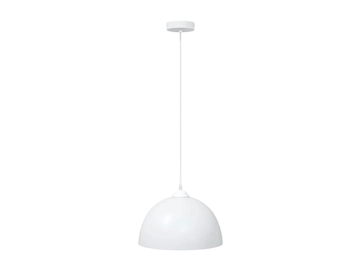 Pack de 2 lámparas de techo Rose altura regulable blanco Ø30x120 cm