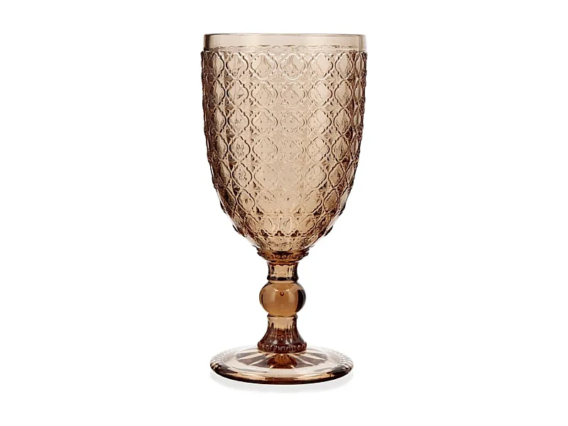 Pack de 6 copas Gio Bidasoa vidrio 30cl bronce