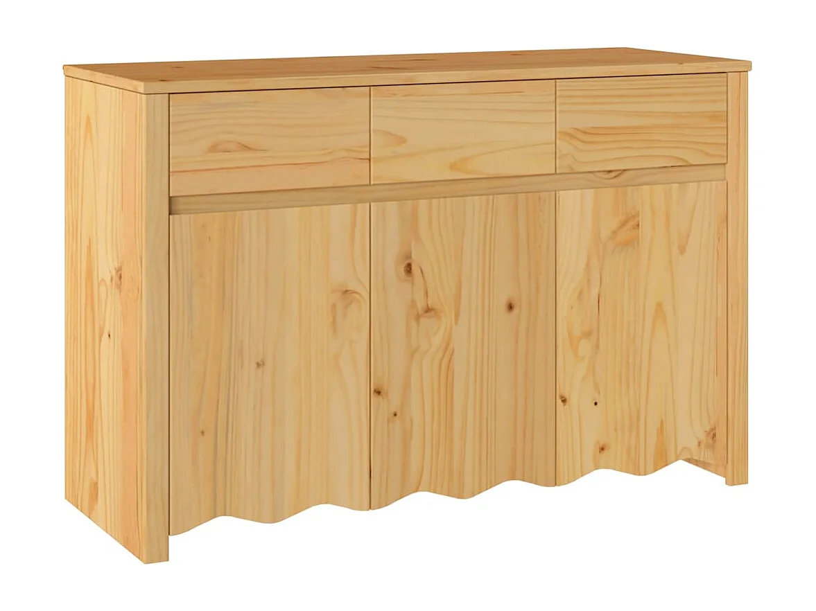 Dressoir Drammen Eiken 114 x 43 x 75,5 cm Massief grenenhout