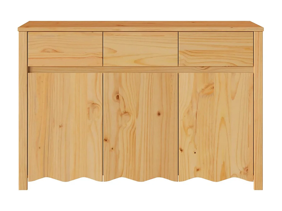 Dressoir Drammen Eiken 114 x 43 x 75,5 cm Massief grenenhout