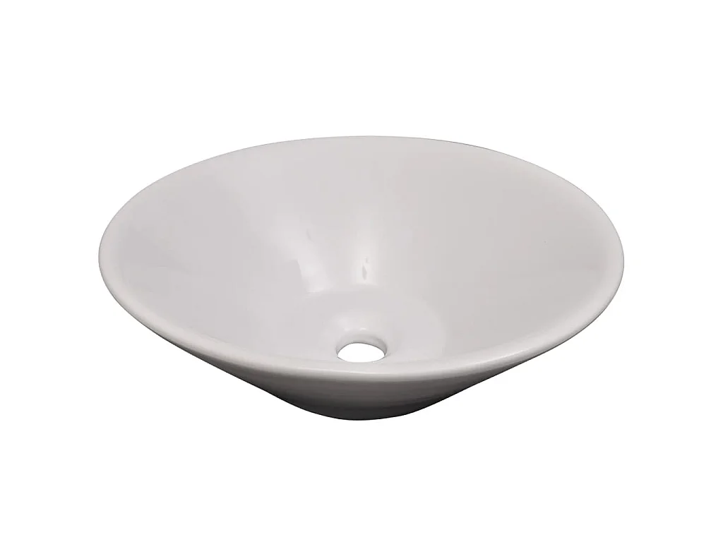 7-tlg. Badmöbel und Waschbecken Set Beige
