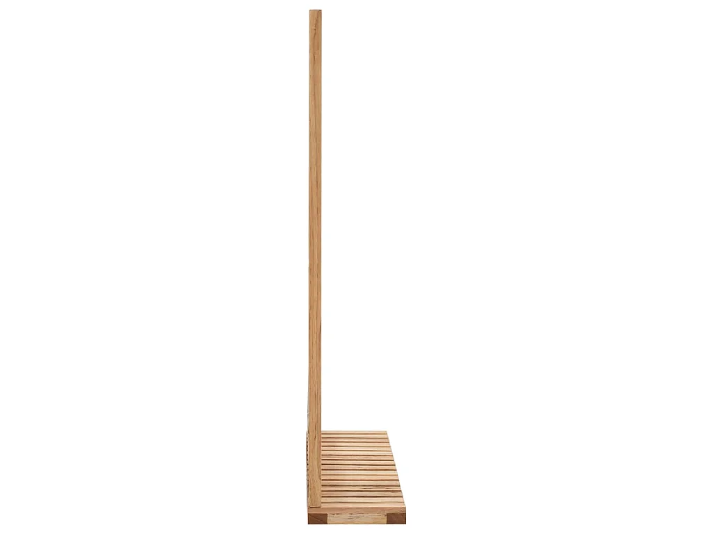 Armoire pour lavabo avec miroir Bois de noyer massif