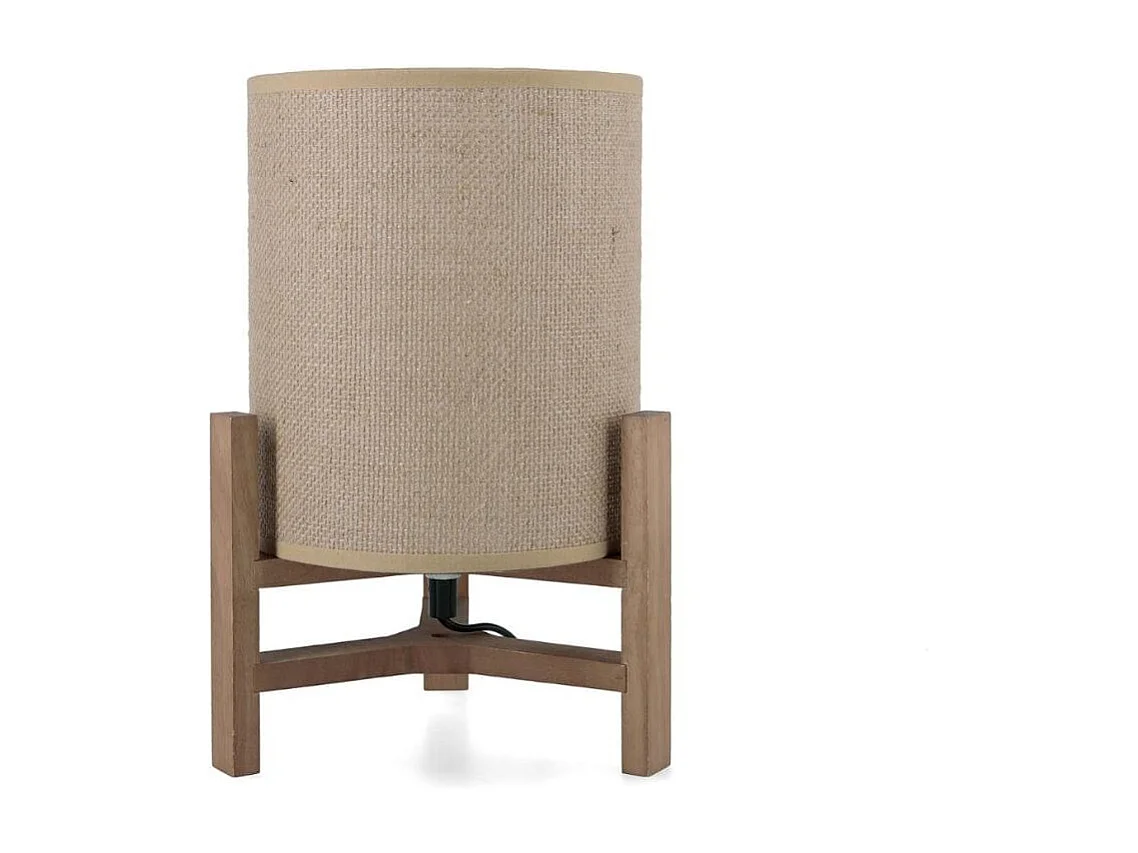 Lámpara de mesa Nora Vinthera marrón/beige 30x19 cm