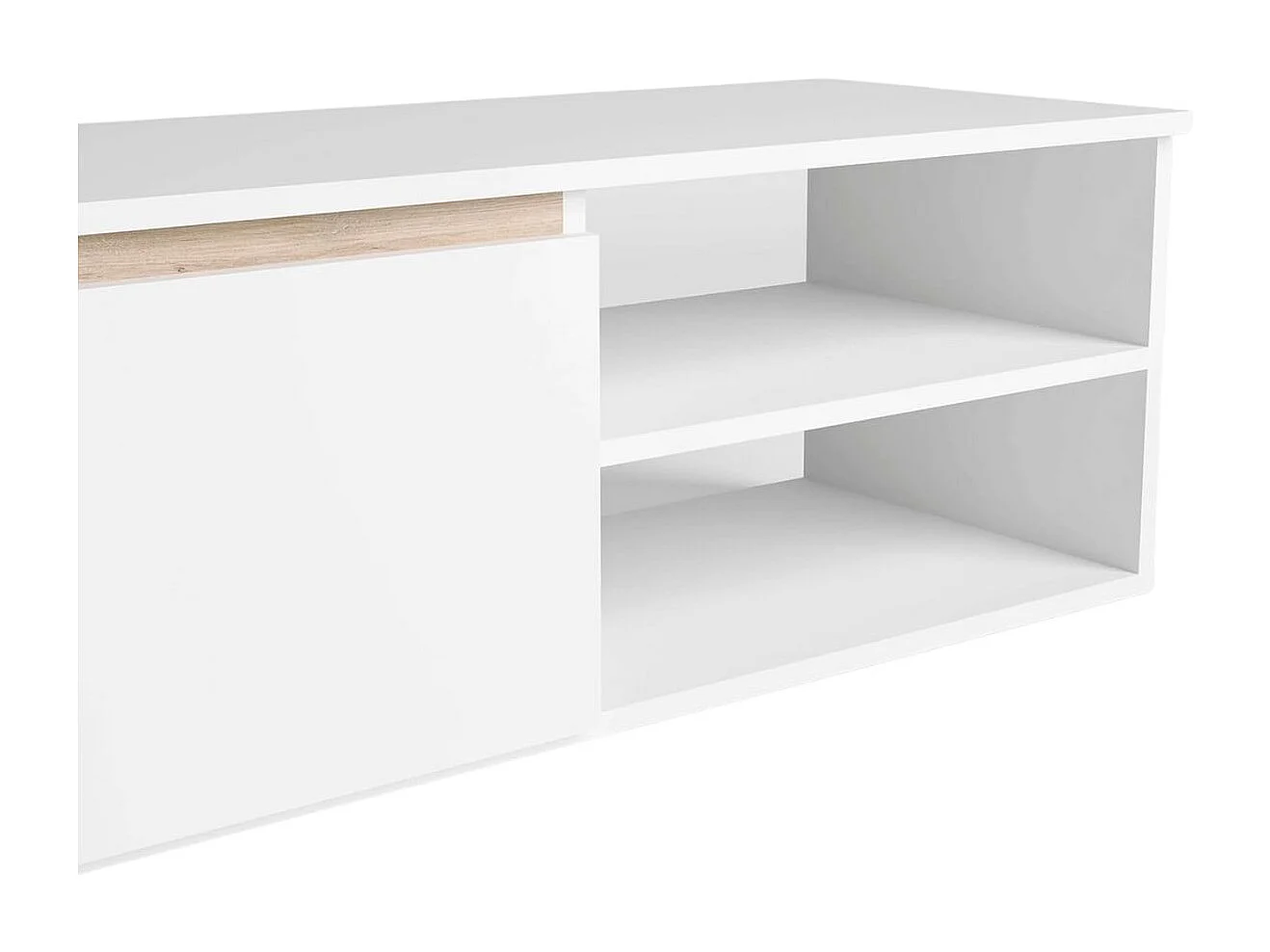 Composición de salón Súper Ego blanco mate/Sahara 160 cm