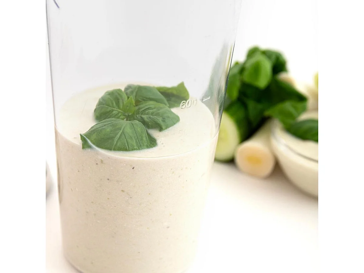 Batidora de mano Baltic Dcook 600W + vaso medidor beige