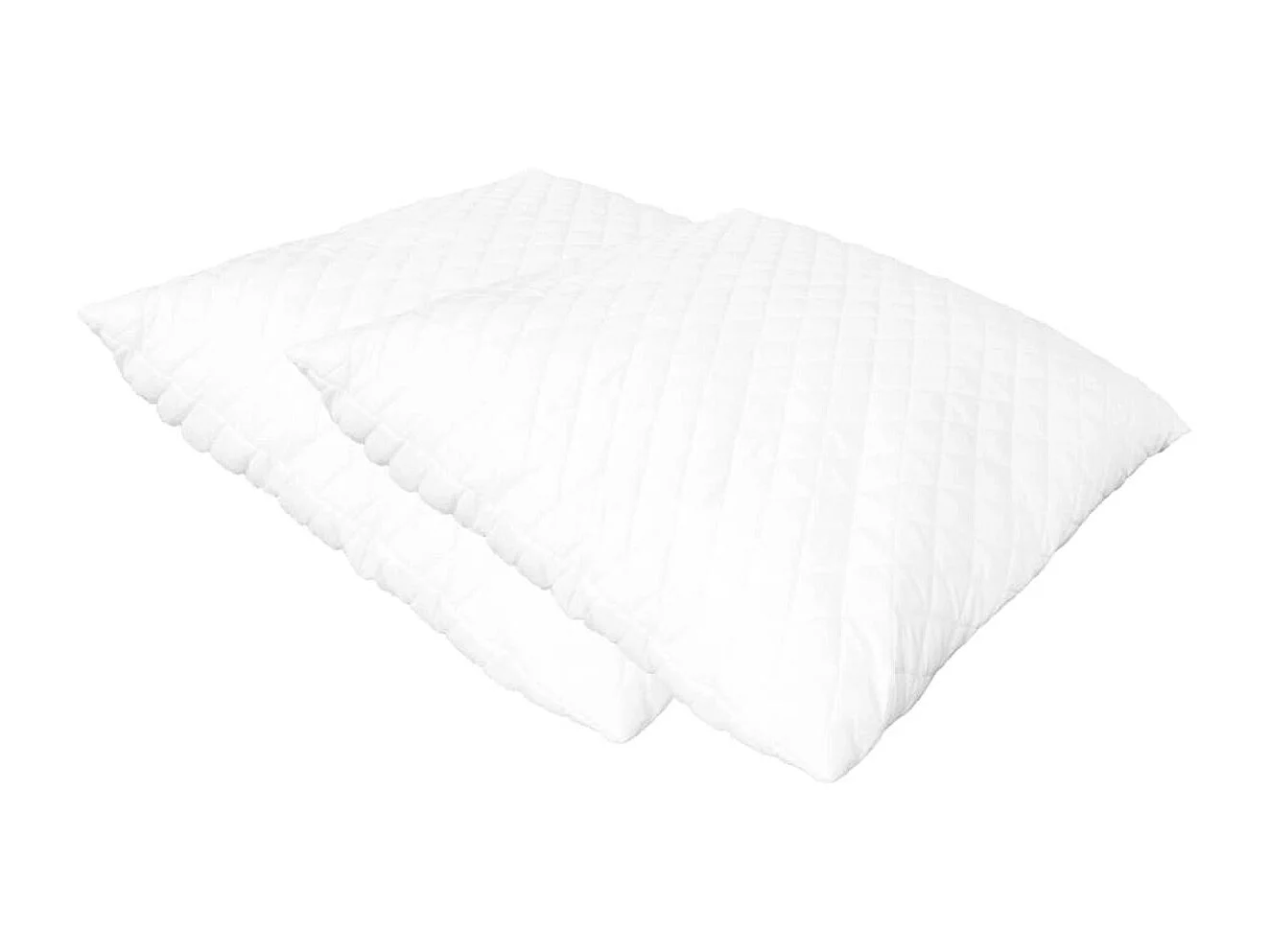 Pack de 2 almohadas Scala espuma viscoelástica blanco 14x80x80 cm