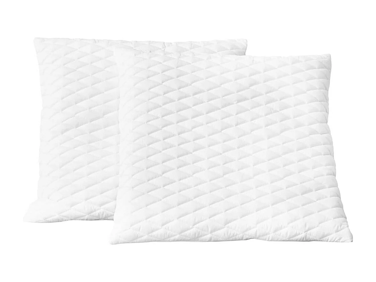 Pack de 2 almohadas Scala espuma viscoelástica blanco 14x80x80 cm