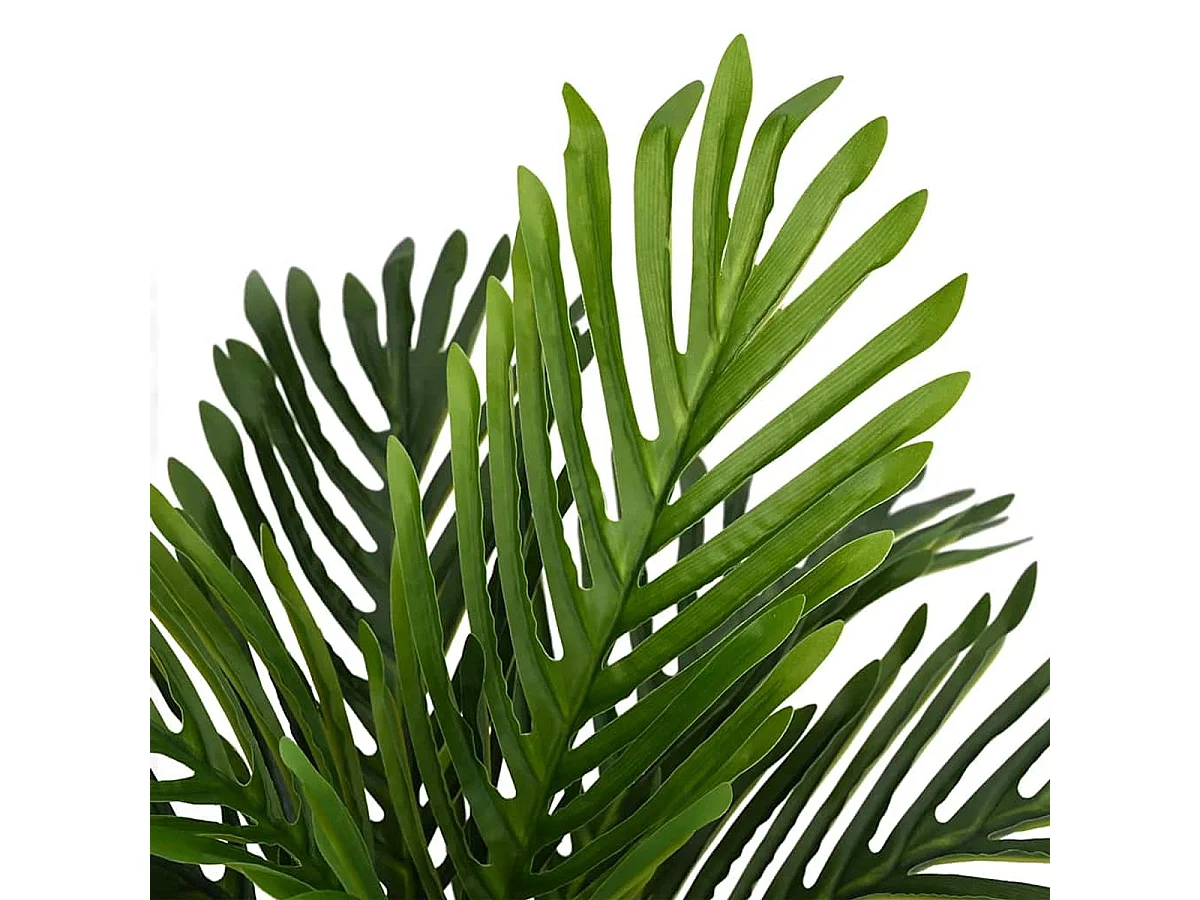 Planta artificial Palma 9 hojas verde 70 cm