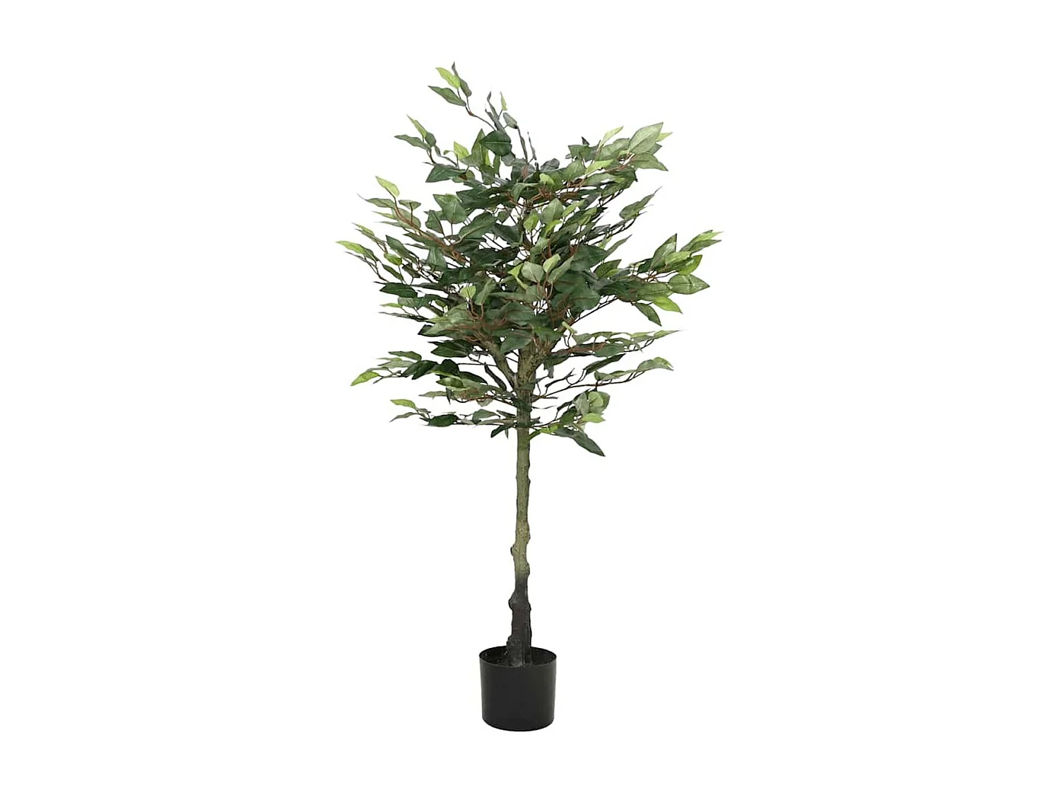 Planta artificial Singapur 480 hojas verde 130 cm
