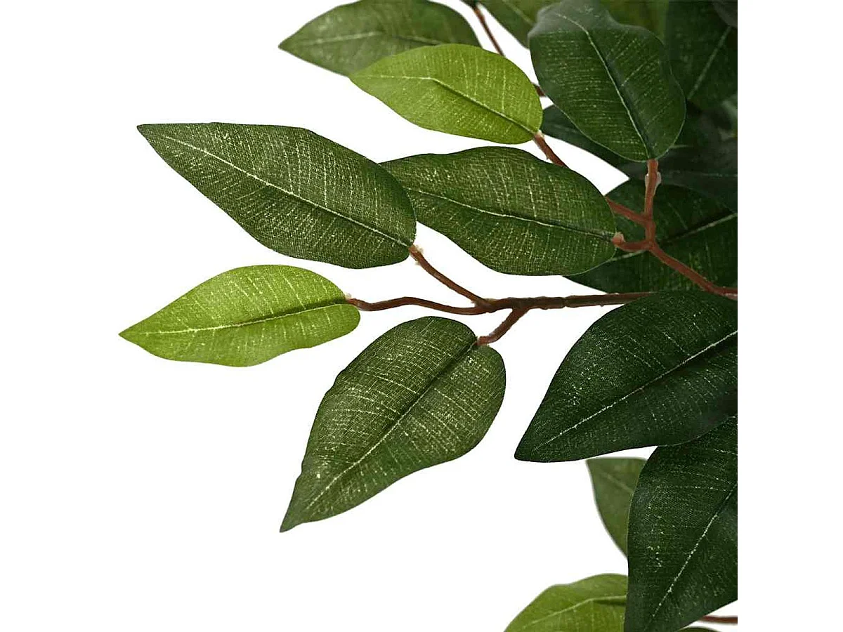 Planta artificial Singapur 480 hojas verde 130 cm