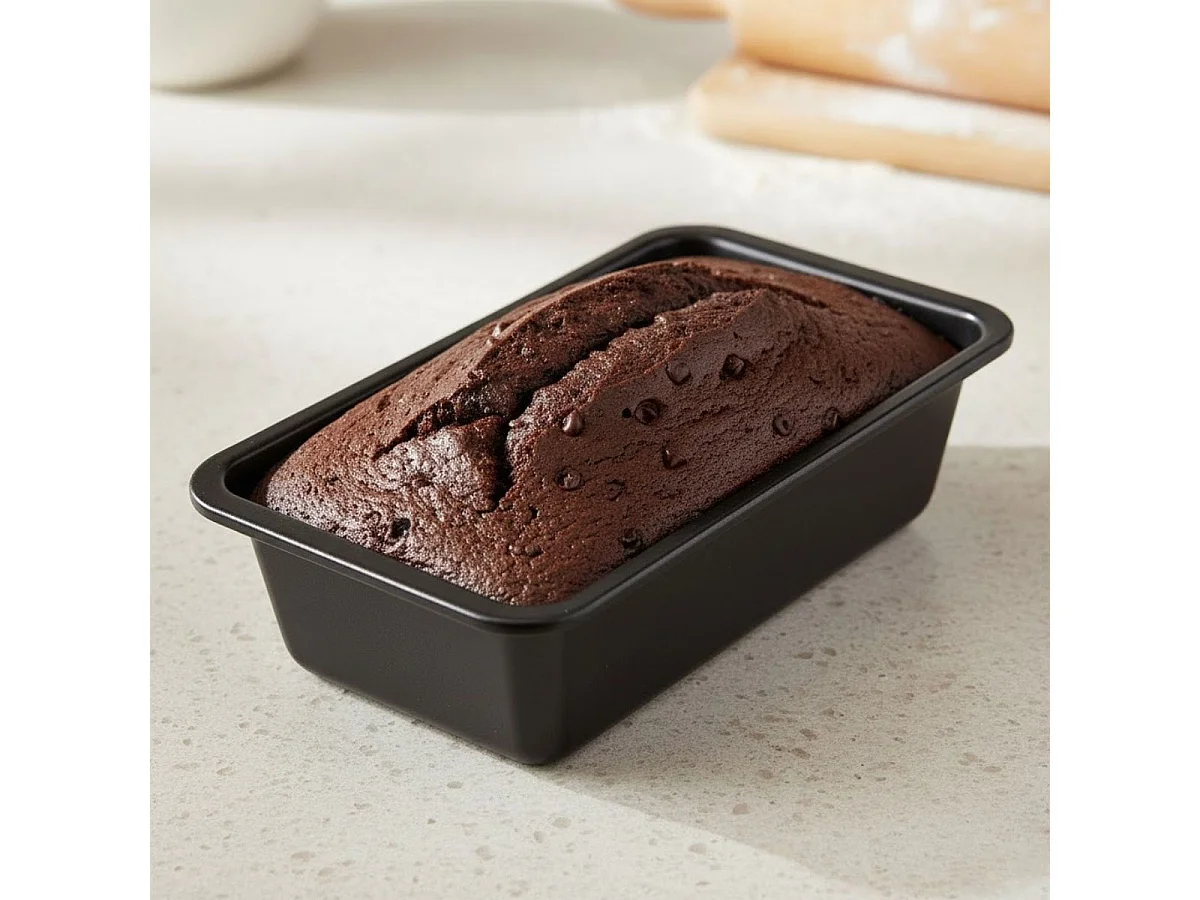 Molde para tarta Glide Pyrex acero negro 24 cm