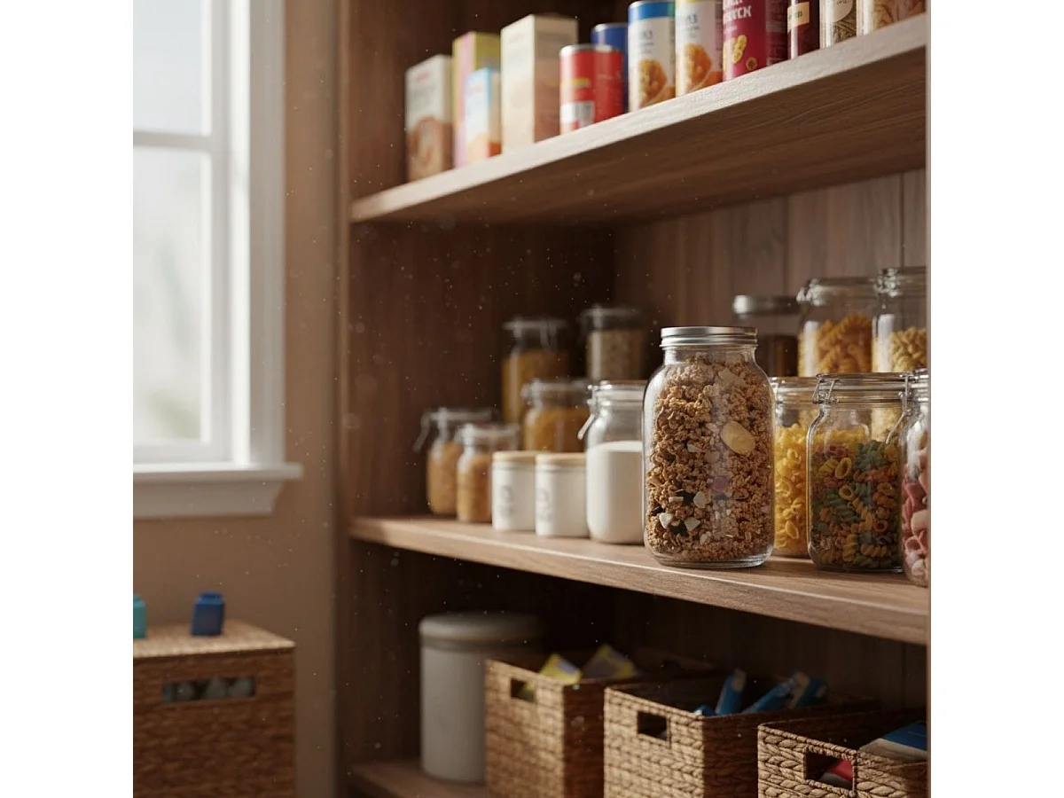 Tarro Renova Quid con cierre de rosca vidrio 1L