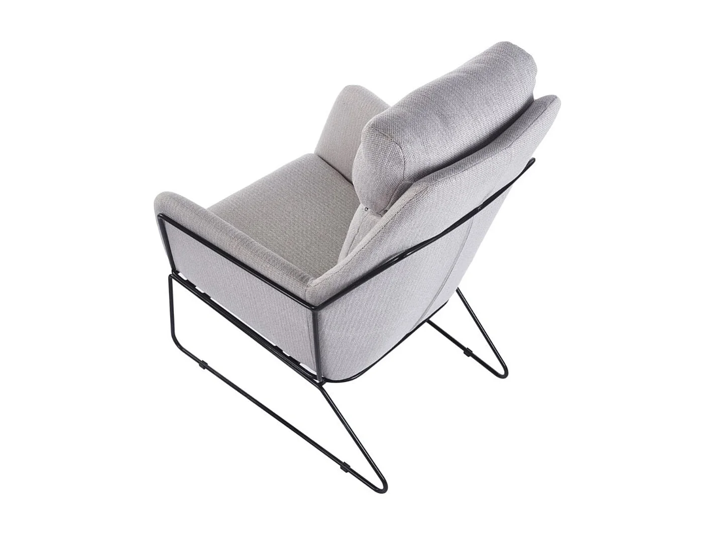 Butaca Sintra respaldo alto beige 107x72x90 cm Adec