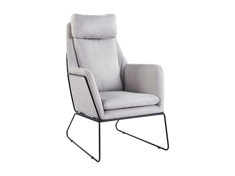 Butaca Sintra respaldo alto beige 107x72x90 cm Adec