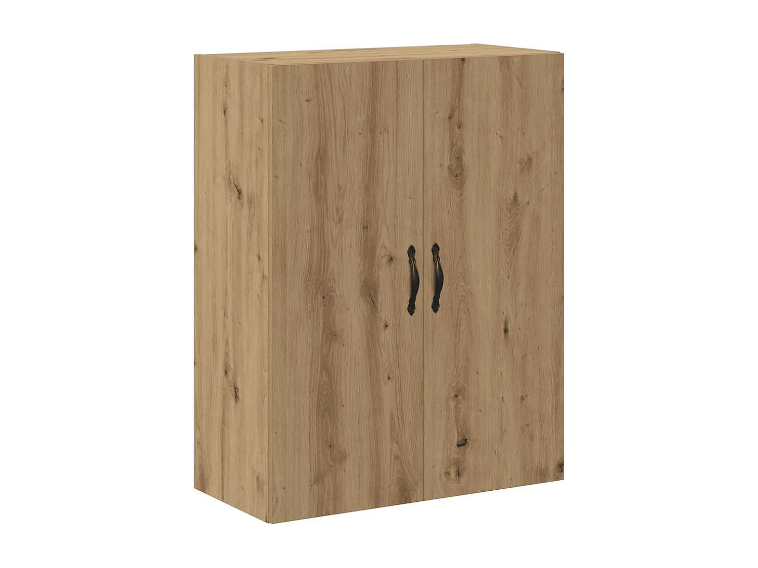 Armoire murale chêne artisanal 69,5x34x90 cm bois d'ingénierie