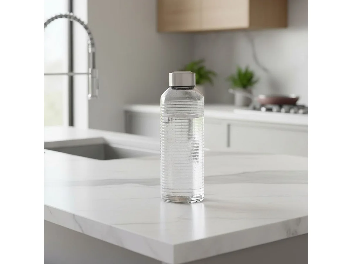 Botella Velvet Quid 1L tapón rosca gris