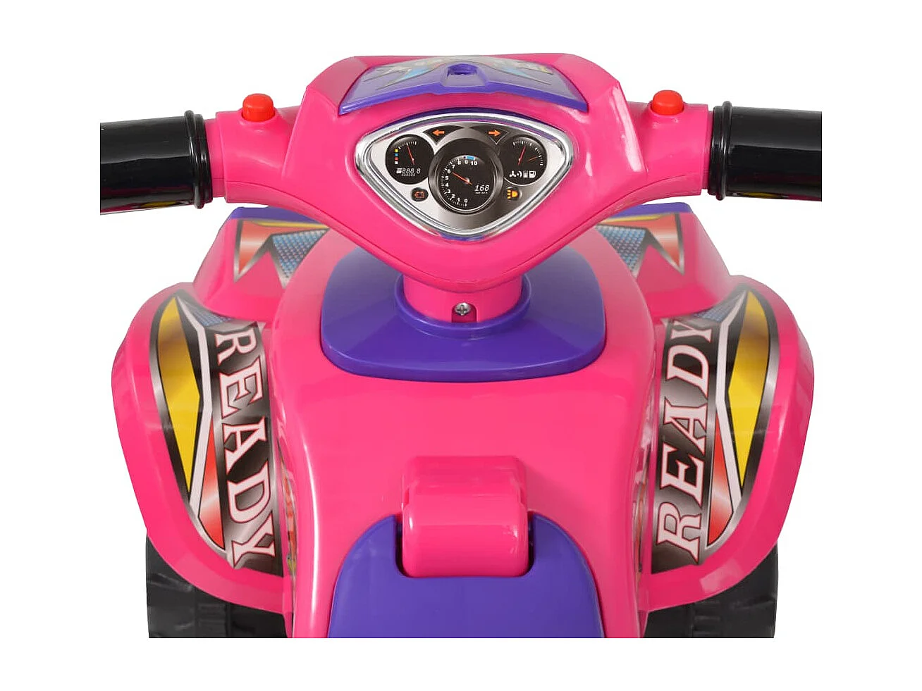 vidaXL VTT pour enfants avec son et lumière Rose et violet