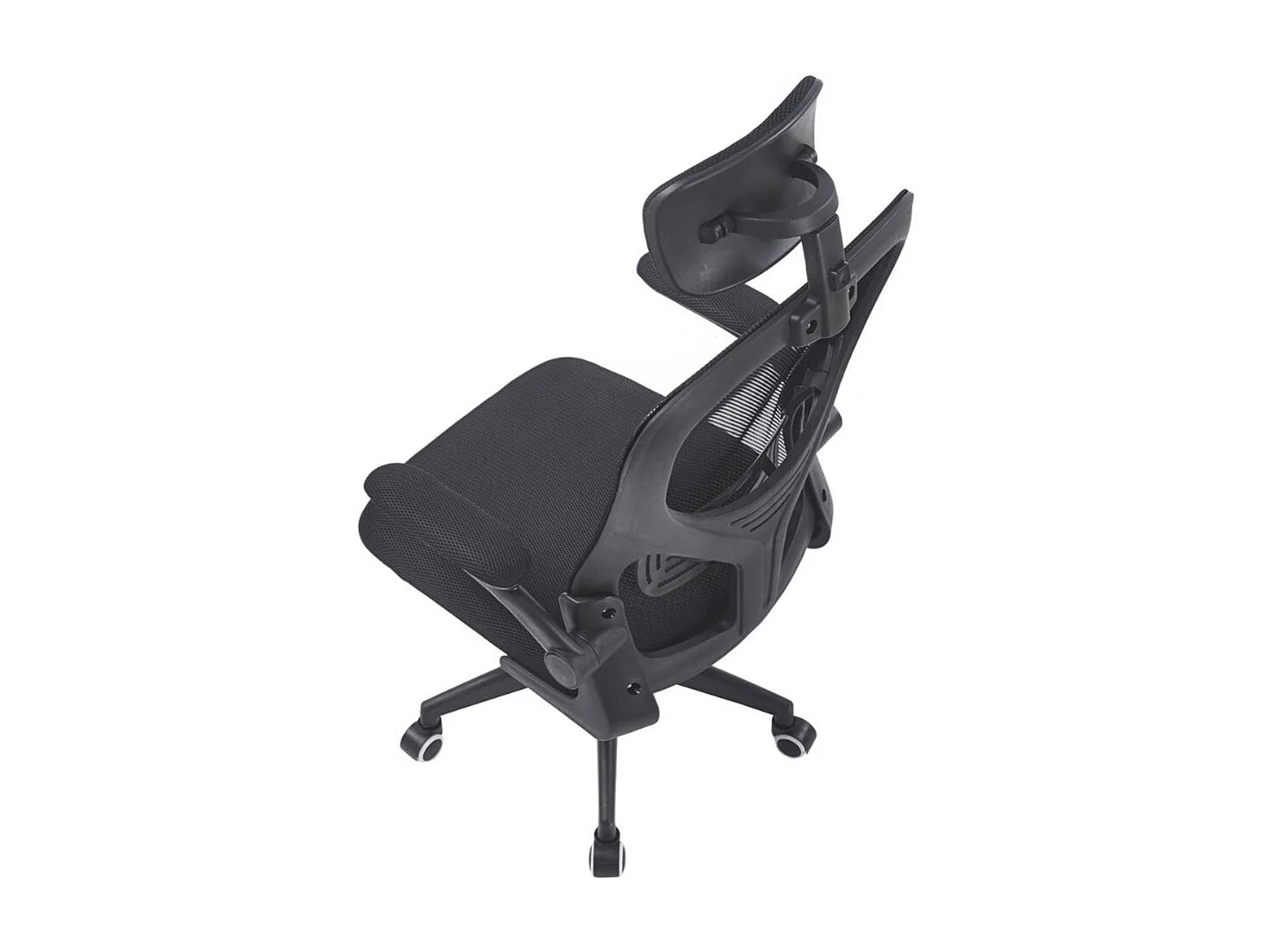 Silla de oficina Aero reposacabezas altura regulable negro 106-116x62x62 cm Adec