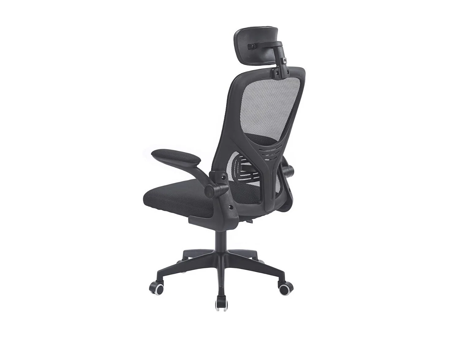 Silla de oficina Aero reposacabezas altura regulable negro 106-116x62x62 cm Adec