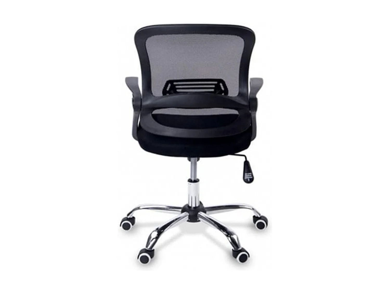 Silla escritorio Brisa negro 93-101x60x60 cm Adec