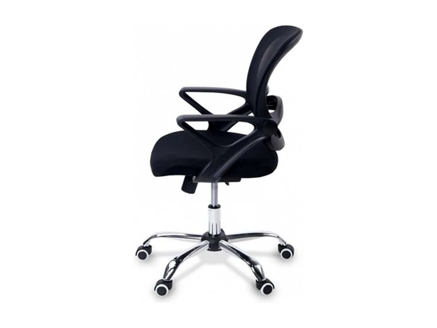 Silla escritorio Brisa negro 93-101x60x60 cm Adec