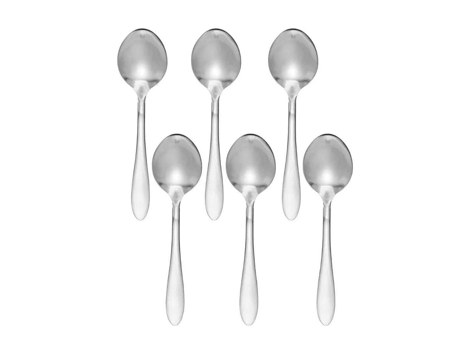 Pack de 6 cucharillas Moka Quid inox 12 cm