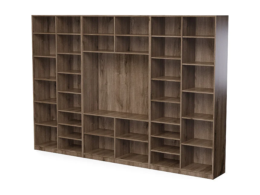 Parete attrezzata moderna Livio con mobile TV – 320 cm, grande spazio contenitivo