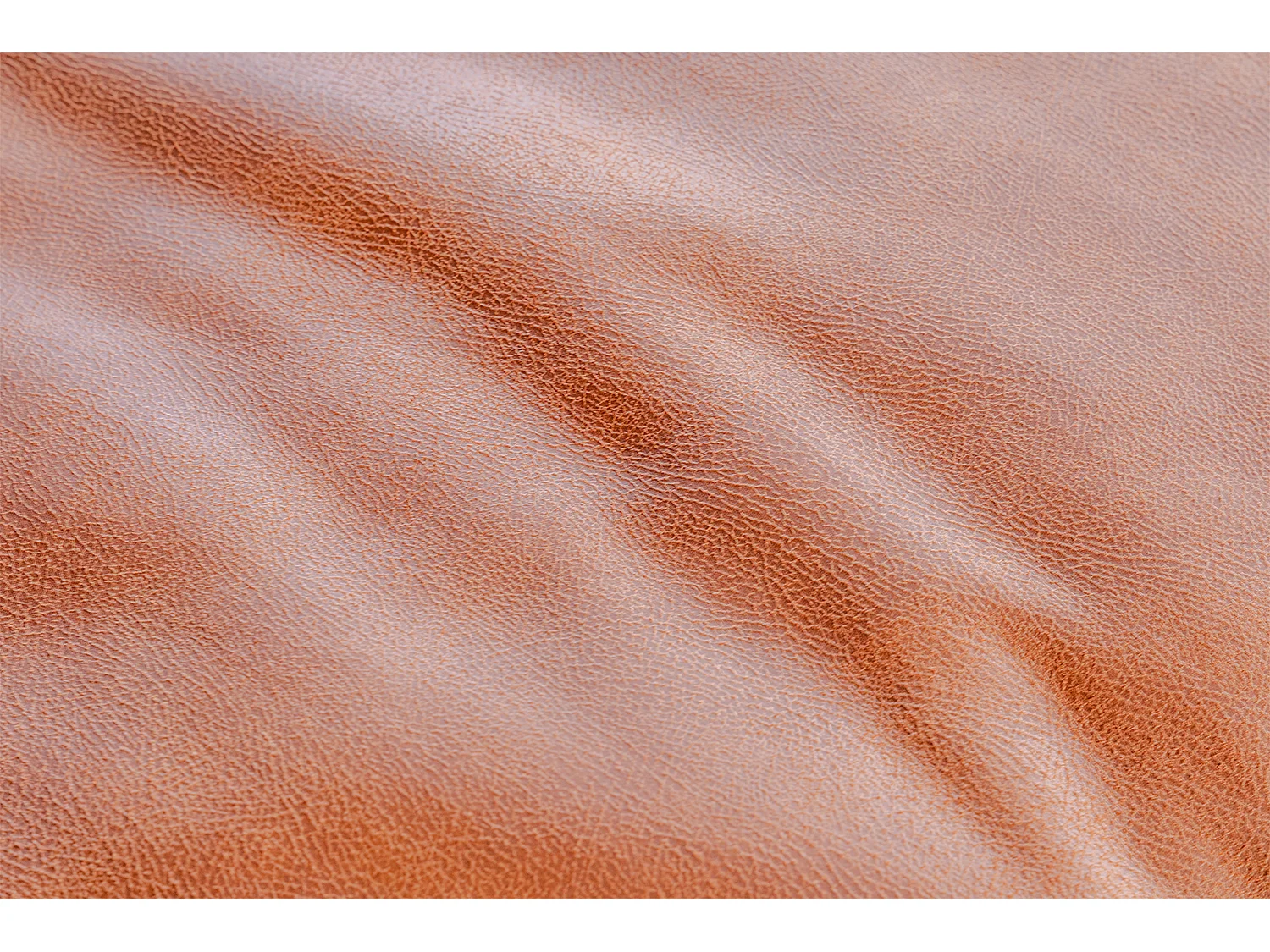 Canapé modulaire - marron Tissu en fibres de cuir - MIA