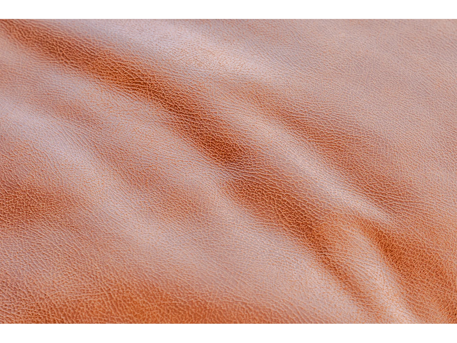 Canapé modulaire - marron Tissu en fibres de cuir - MIA