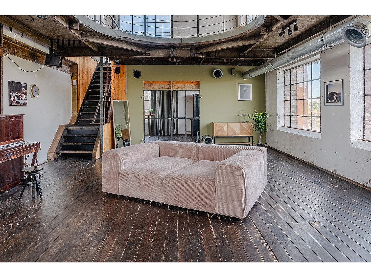 Divano modulare - talpa Velluto a coste - MIA