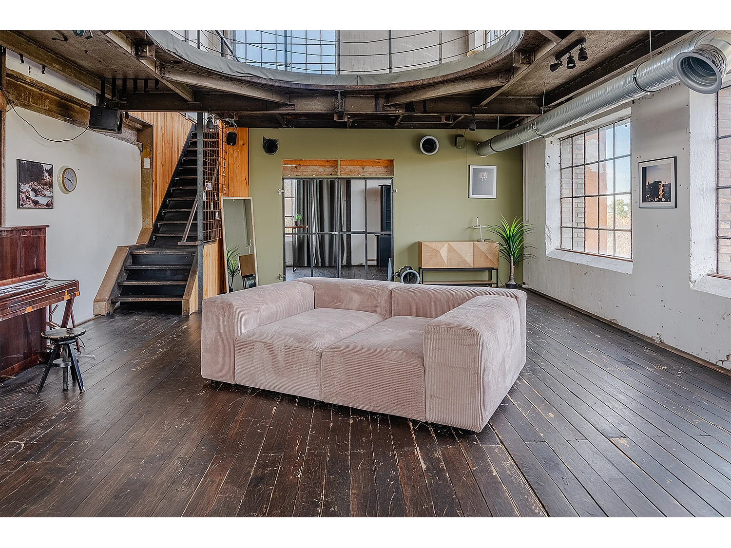 Divano modulare - talpa Velluto a coste - MIA